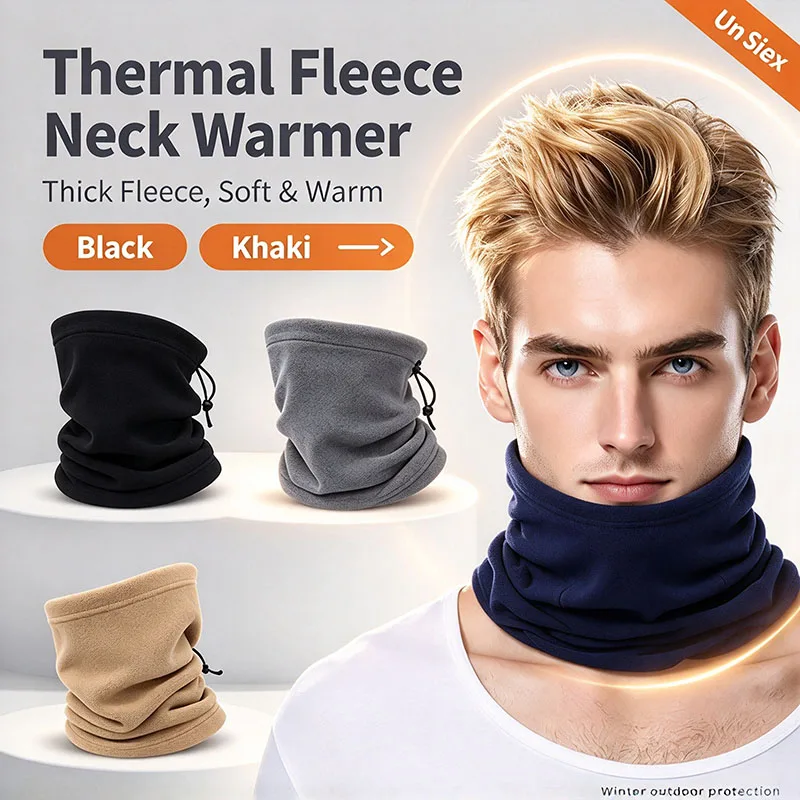 Neck Gaiter Fleece - 새로운 디자인의 목 보호용 울 소재