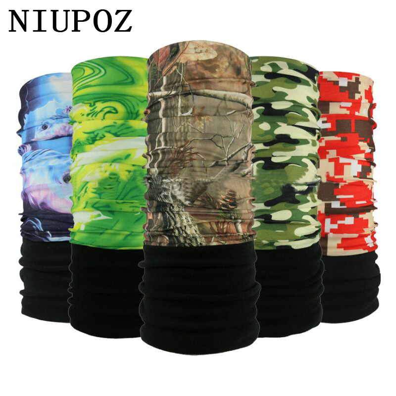 Neck Gaiter Fleece - 겨울 양털 따뜻한 매직 튜브 링