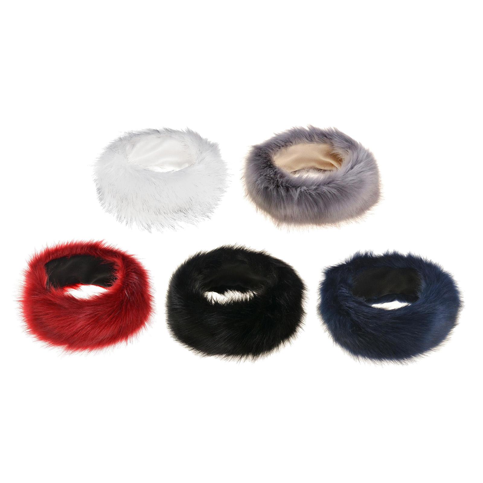 여성용 인조 모피 귀마개 헤어밴드, 겨울용 부드러운 플 - Fleece Ear Warmer Band 리뷰 및 가격