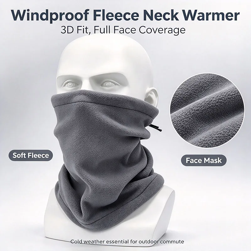 새로운 디자인의 목 보호용 울 소재 오토바이용 넥 워머 - Neck Gaiter Fleece 리뷰 및 가격