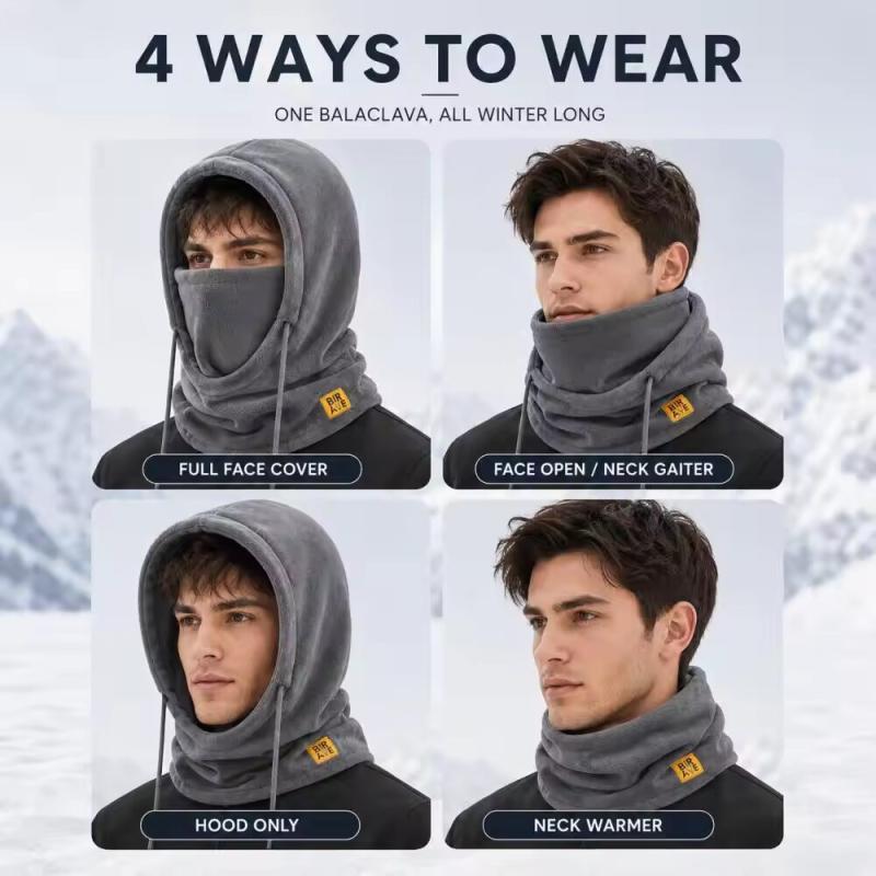 발라클라바, 따뜻한 겨울 모자, 보온 기능, 드로스트링 - Neck Gaiter Fleece 리뷰 및 가격