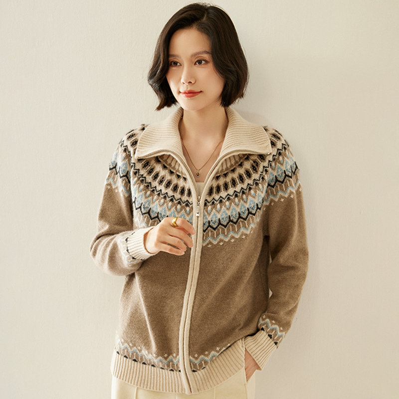 100% 캐시미어 긴팔 가디건 여성 빈티지 니트 코트  - Wool Coat Peacoat 리뷰 및 가격