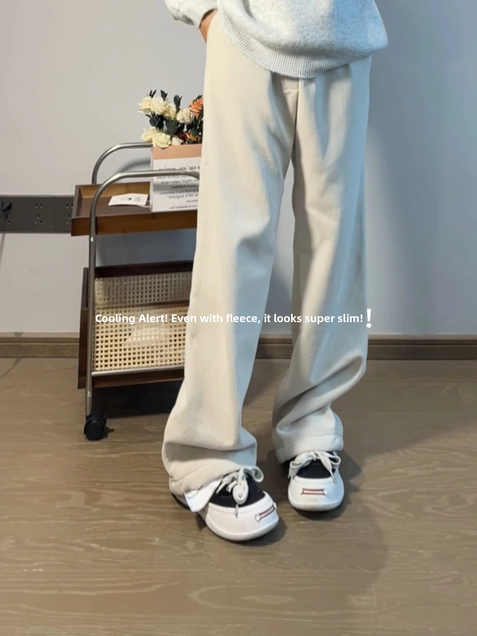 남성용 겨울 두꺼운 따뜻한 면바지 순색 캐주얼 양털 스 - Corduroy Pant Warm 리뷰 및 가격