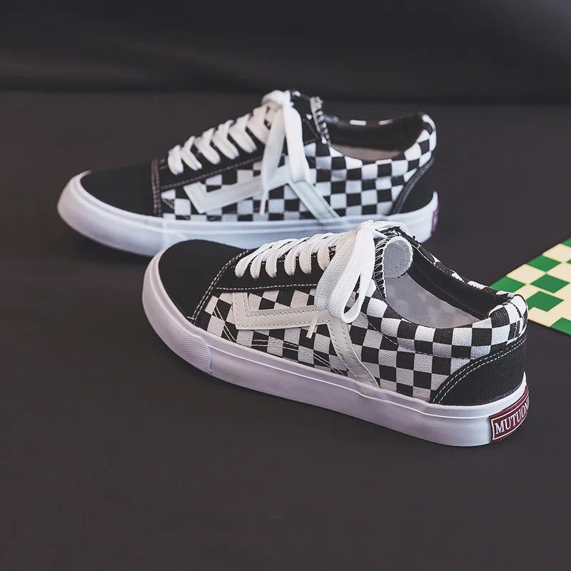 청소년 학생 야외 조깅 트레이너 남녀공용 캐주얼 스니커 - Vans Shoes Old Skool 리뷰 및 가격