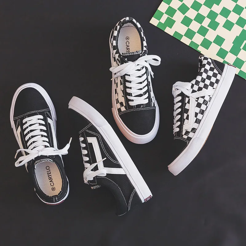 청소년 학생 야외 조깅 트레이너 남녀공용 캐주얼 스니커 - Vans Shoes Old Skool 리뷰 및 가격