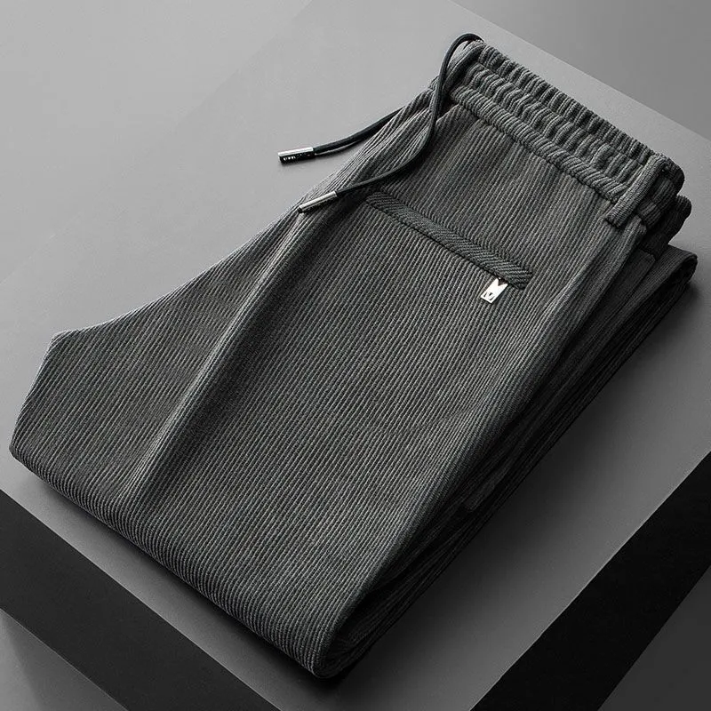 남성용 코듀로이 소재, 신축성 있는 허리 밴드, 캐주얼 - Corduroy Pant Warm 리뷰 및 가격