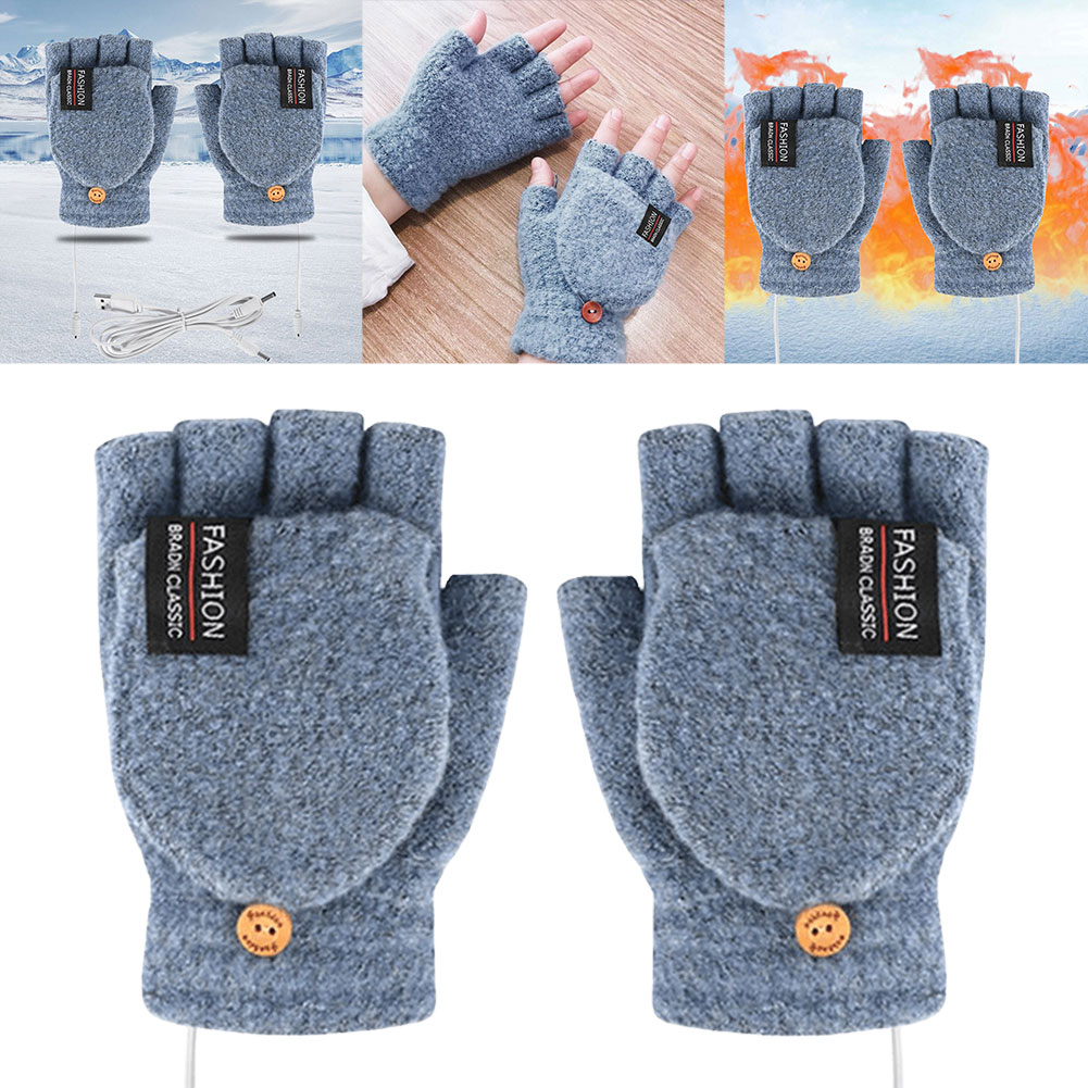 양면 발열 장갑, 세탁 가능, 충전식, 손가락이 없는  - Hand Warmer Electric 리뷰 및 가격